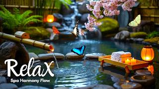 Zen Spa Music - Bamboo Moon Garden: Peaceful Piano & Gentle Stream for Deep Meditation