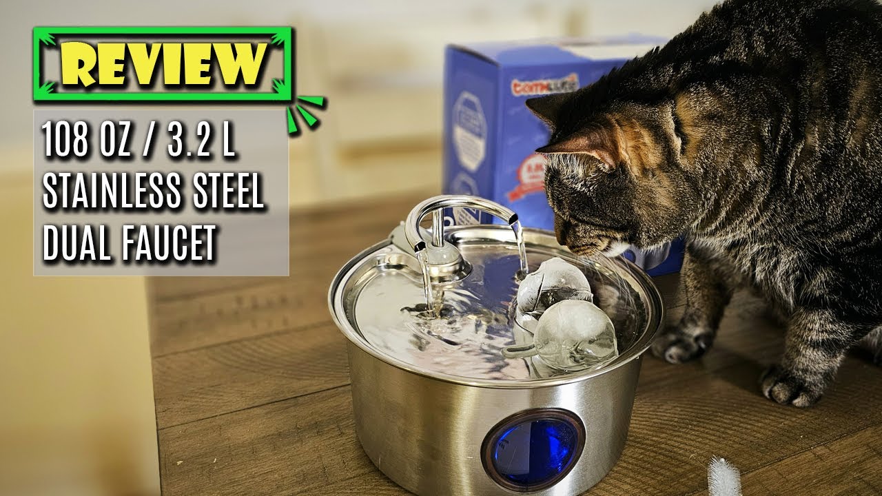 Stainless Steel Cat Fountain: Ultimate Pet Hydration Solution