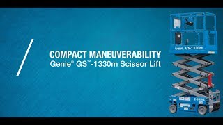 Product Introduction: Genie® GS™-1330m Scissor Lift - ANSI