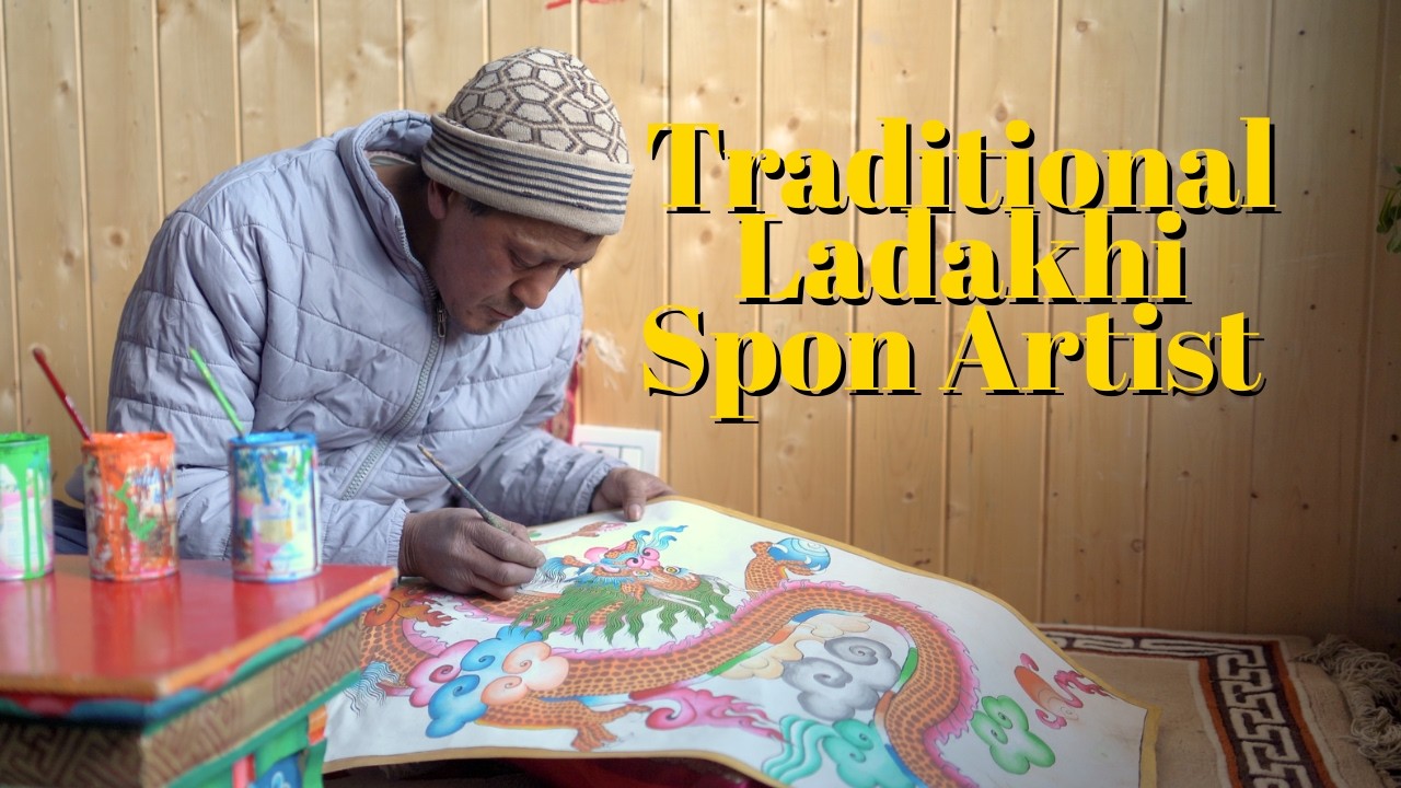 Traditional Ladakhi Spon Artist | Skarma Lotus | Khlatse