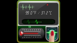 Fever Temperature Digital Thermometer Scanning App - Download Link In Description #fever #scanner screenshot 4