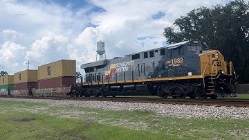121 trains in 105 hours, Folkston, Ga 7-11-23/7-15-23 staring 2 heritage units seaboard and chessie