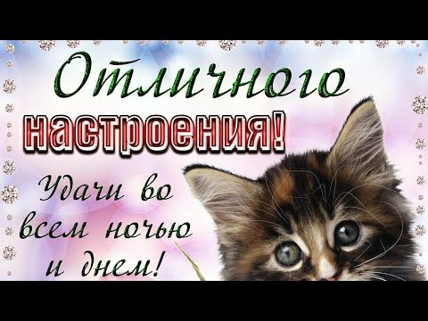 Желаю Отличных Выходных и Прекрасного Настроения) Музыкальная Видеооткрытка Для Тебя))))