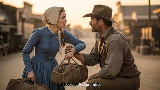 Mail Order Bride Stepped Off The Train Trembling, The Cowboy Said "I'll Be Gentle, I Promise"