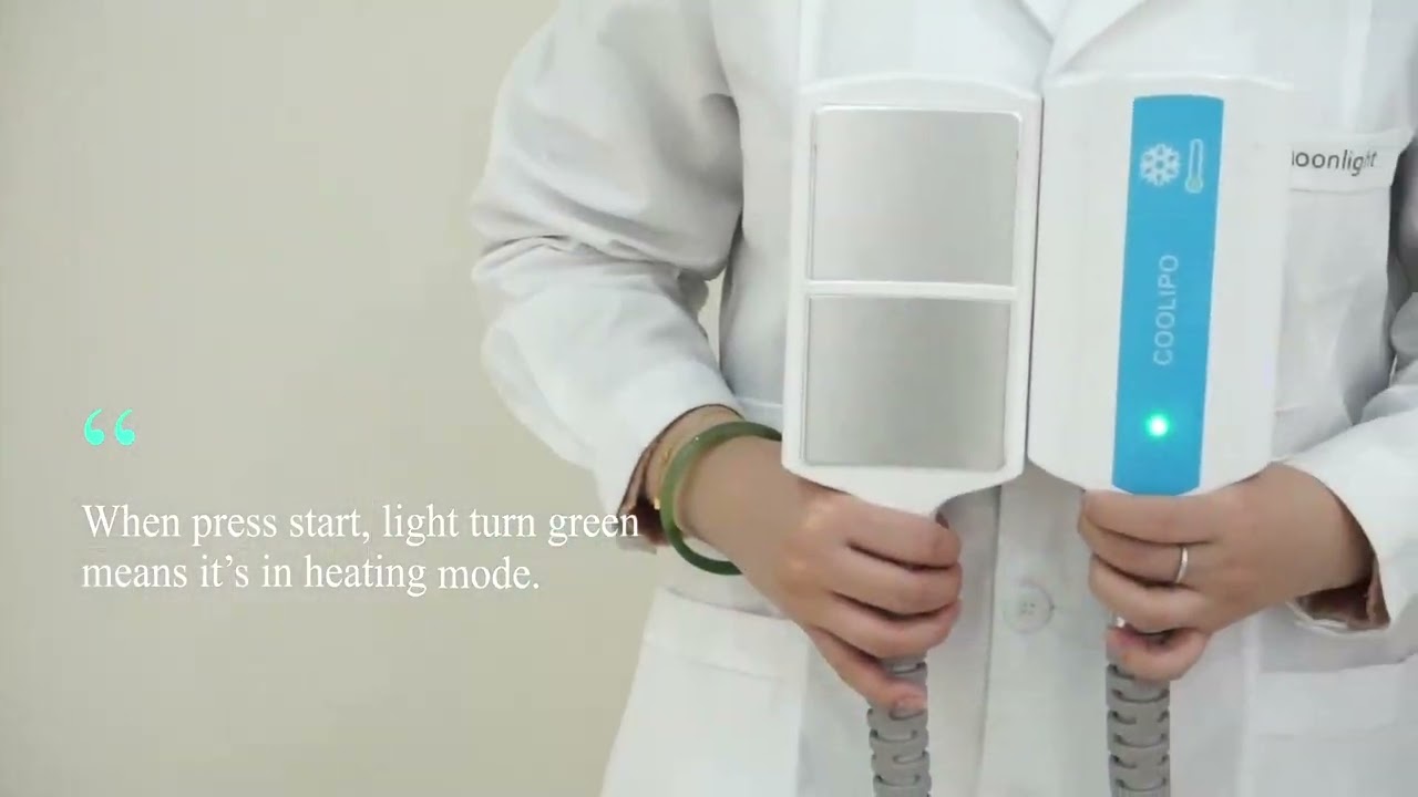 complete procedure for vertical cryoskin treatment