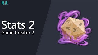 Game Creator 2 - Stats 2