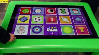 43 inch touch table split screen，Multiplayer game