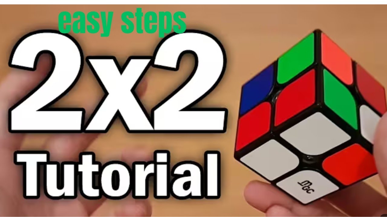 2 by 2 Rubik's cube|| too easy steps -tamil