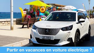 Partir en vacances en voiture électrique ? Galère ou pas ? Notre test en e2008 !