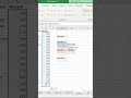 Calculating First Quartile (25th Percentile) in Excel #shorts