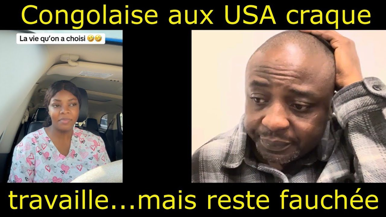 USA : cette Congolaise craque, elle n’en peut plus. La vie qu’on a choisie…