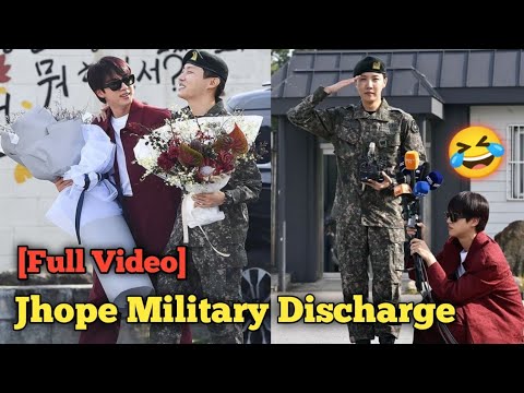 [Full Video] Jhope Military Discharge | Jin & Jhope Video