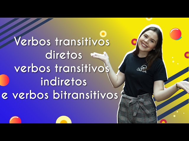 Verbo transitivo direto - Toda Matéria