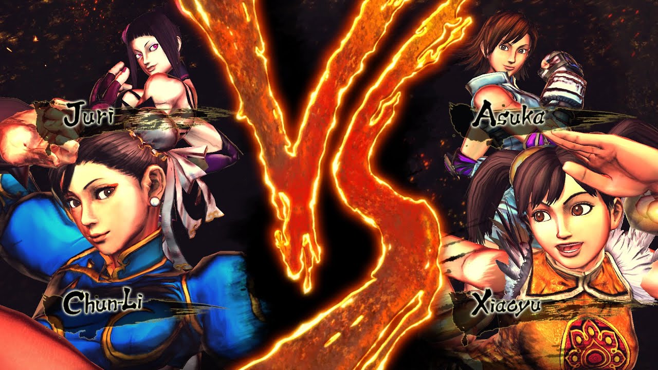 Obejrzyj Street Fighter X Tekken - Chun-Li/Juri vs. Xiaoyu/Asuka (CPU vs. CPU) w YouTube Obejrzyj Street Fighter X Tekken - Chun-Li/Juri vs. Xiaoyu/Asuka (CPU vs. CPU) w YouTube