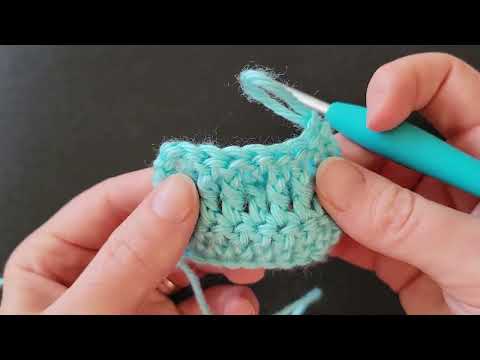 Back Post Double Crochet Tutorial