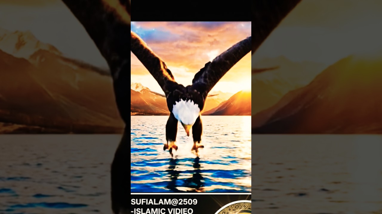 आसमान का राजा: जब चील ने किया पानी के अंदर शिकार!