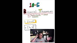 10-5 Binomial Theorem Pascals Triangle problem 1