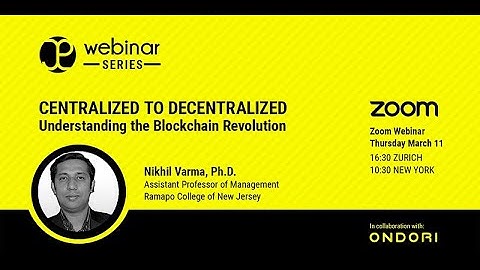 Centralized to Decentralized: Understanding the Blockchain Revolution