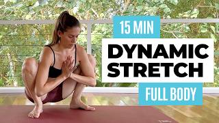 15 MINUTE DAILY DYNAMIC STRETCH | No Talking Mobility Routine for Flexibility (All Levels)