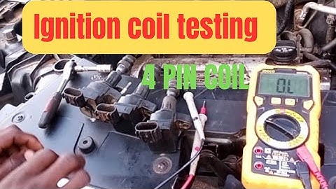 Test ignition coil using  multimeter. 4 pin ignition coil reading  easy way to do it