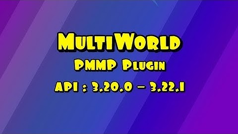Minecraft | MultiWorld Plugin | PMMP Review