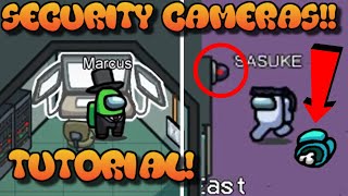 AMONG US CAMERA TUTORIAL!! Among Us CAMERA Tips and Tricks Tutorial ! Security Camera in Among Us