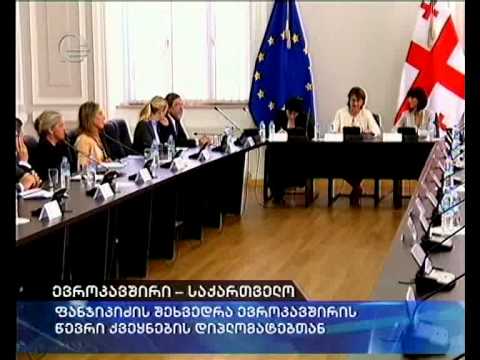 მაია ფანჯიკიძე ევროკავშირის წევრი ქვეყნების დიპლომატებს შეხვდა