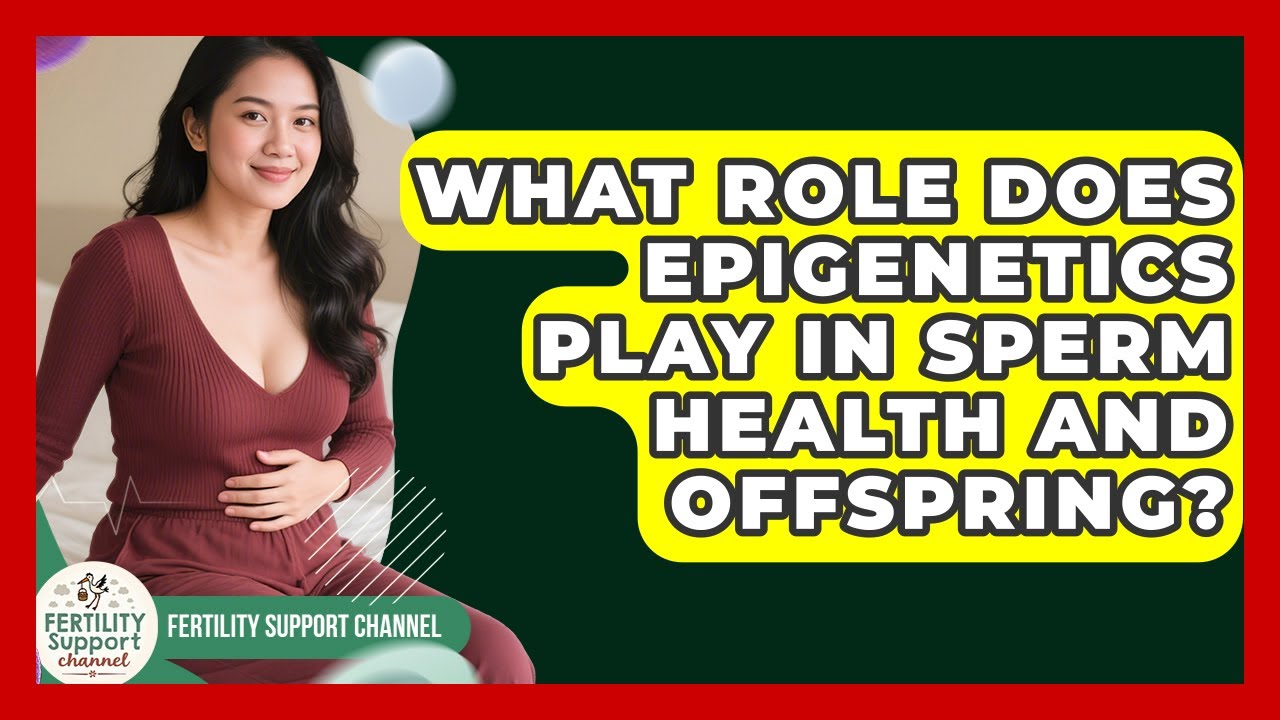 What Role Does Epigenetics Play In Sperm Health And Offspring? - Fertility Support Channel
