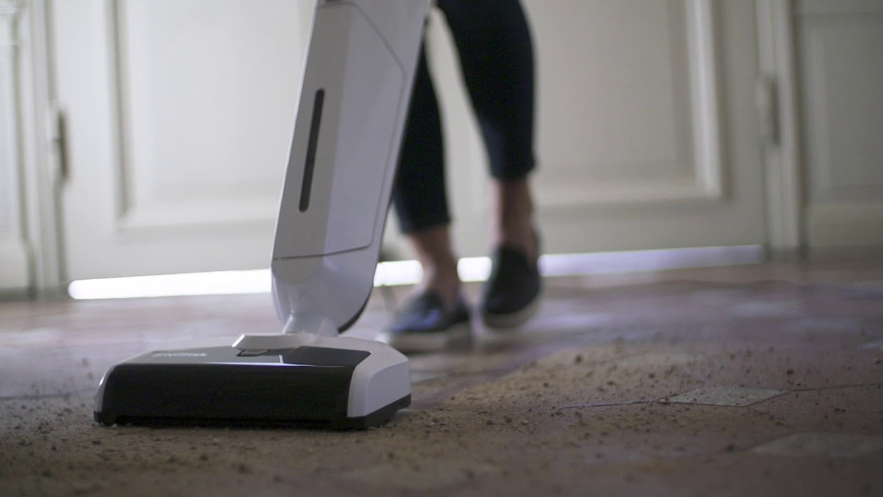 Nem rengøring af entreen med Nilfisk Combi Gulvvasker