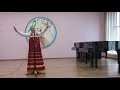 "Гармонь моя" р. н. п.  в обр.  М.  Мордасовой исполняет  Елизавета Белявская