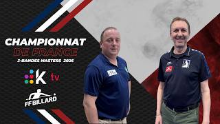 FFB 3-Cushion Masters - Semi Final - Jean REVERCHON vs Cédric MELNYTSCHENKO