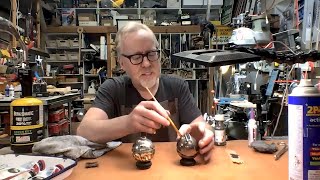 Adam Savage's Live Builds: Weathering a Thermal Detonator Kit!