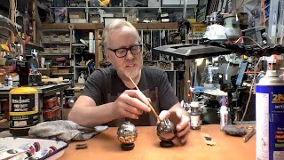 Adam Savage s Live Builds Weathering a Thermal Detonator Kit