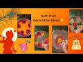 Aarti thali decoration for ganpati, navratri, diwali, janmashtami or any festive | DIY home decor 😍