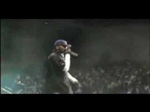 From the DVD extra of BEEF III, The Game's beef with 50 Cent hit a high point at Summer Jam - where The Game publicly dissed 50 in NYC and threw his G-Unit chain into the crown... for more log onto www.qd3.com