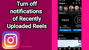 How to turn off notifications of Recently Uploaded Reels On Instagram