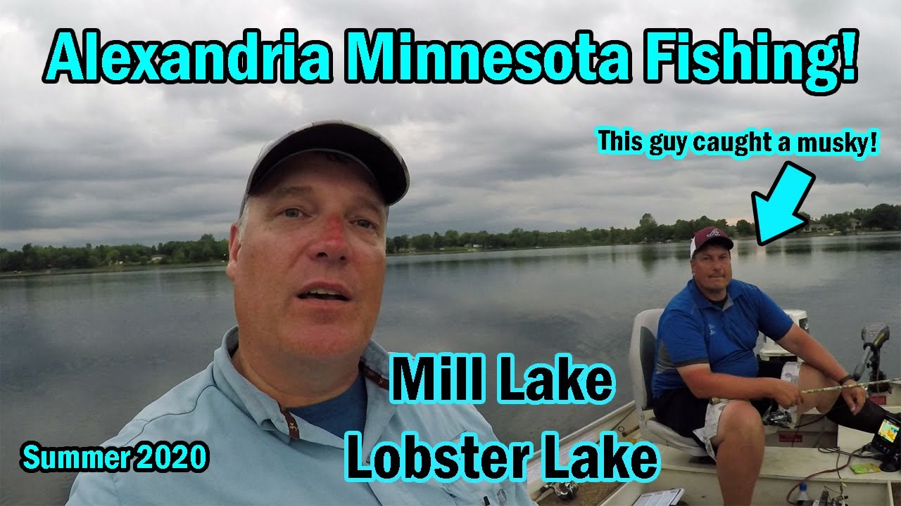 Fishing Alexandria Minnesota with a Buddy of 30 Plus Years! Lobster and