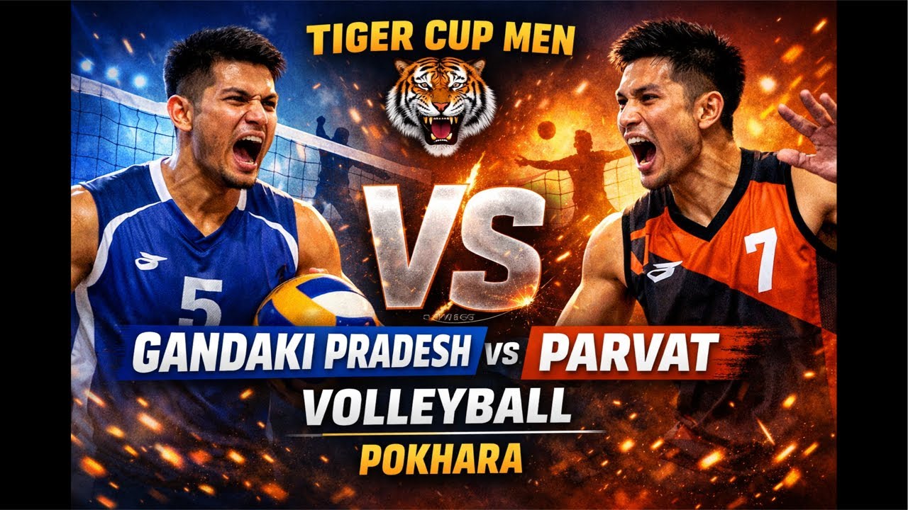 Gandaki vs Parvat Men Volleyball