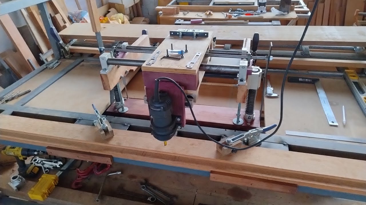 Como fiz meu pantógrafo copiador para a montadora de portas e janelas