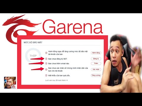 Hướng dẫn xoá thông tin garena xoá sđt bị mất xoá mail đã xác thực và xoá CMND ảo chỉ với 2 bước