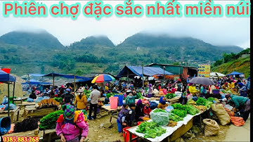 Chợ Phiên Cán Cấu Si Ma Cai Phiên Chợ Biên Giới Bán Toàn Đặc Sản Tây Bắc | Miền núi tây bắc