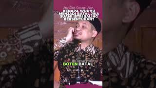 Kenapa Wudhu Jadi Batal Jika Suami-Istri Bersentuhan? - Rumaysho TV  #ustadzmuhammadabduhtuasikal
