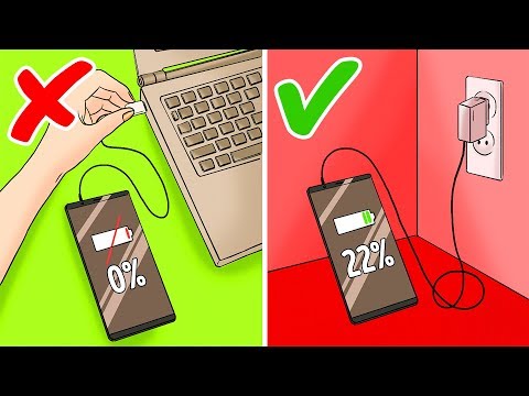 Vídeo: Como Carregar Adequadamente Seus Gadgets Para Que Durem Mais