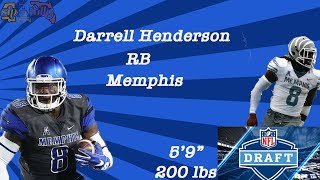 Darrell Henderson RB Memphis 2019 Draft Prospect
