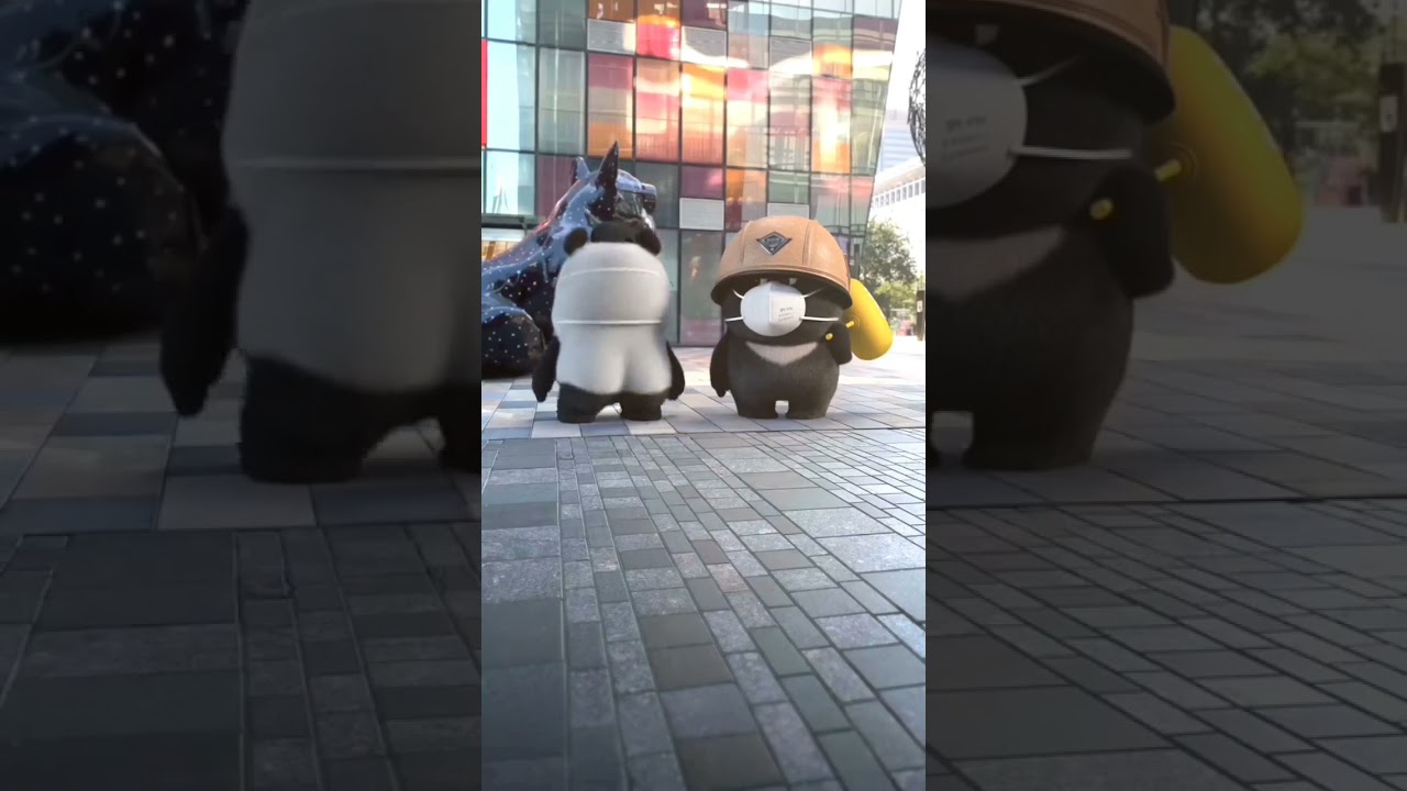 Panda Dancing | Rashke Qamar | Panda Twerk | Cartoon Funny Cute Panda Dance Video | Shaking Booty