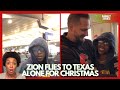 12 Days of Christmas - Vlogmas Zion flies to Texas by himself for the first time for CHRISTMAS