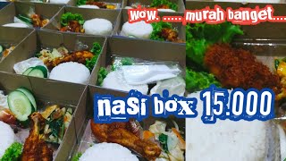 pesanan catering// 15 ribu per box// catring rumahan