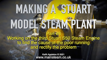 MAKING A STUART MODEL STEAM PLANT - PART #8