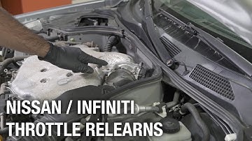 Nissan / Infiniti Throttle Relearns