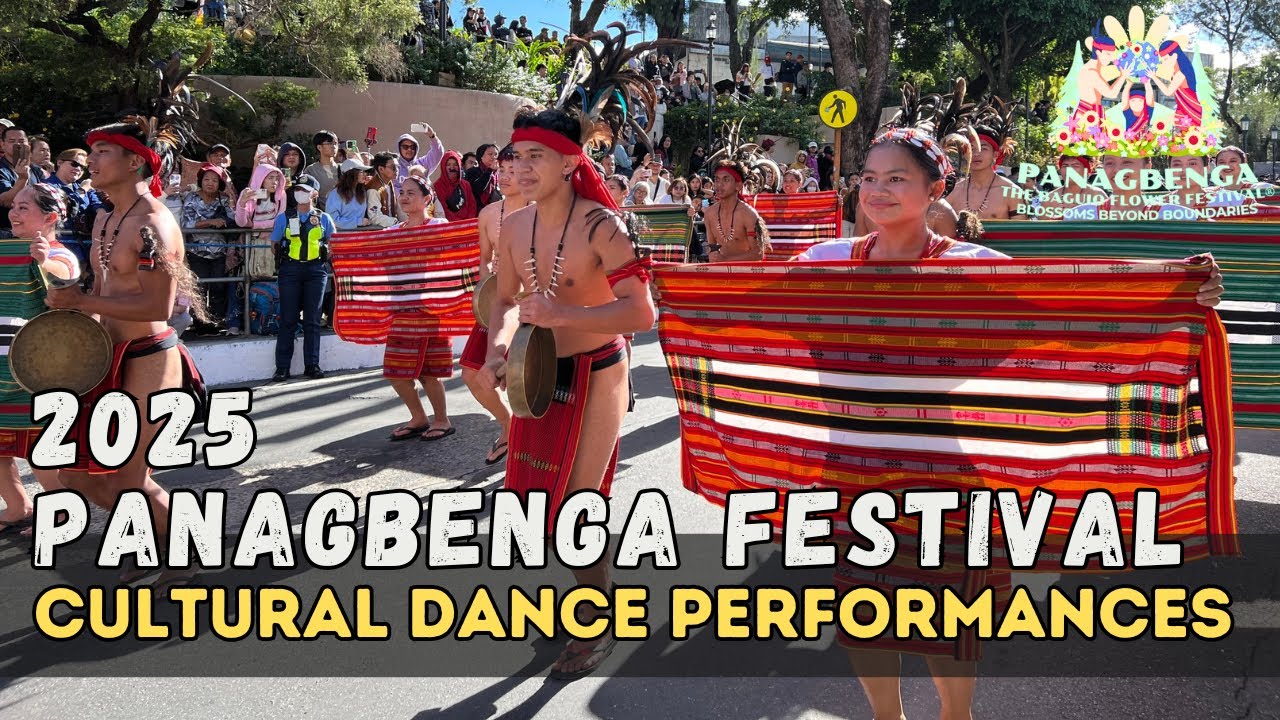 Panagbenga 2025 Parade: Cultural Dance Performances